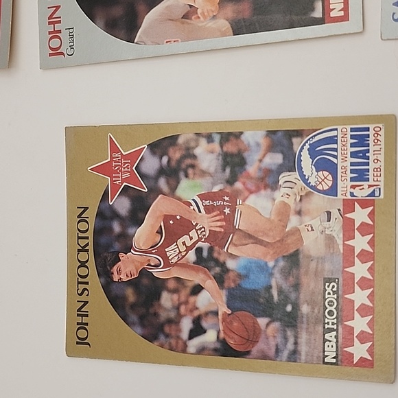 1990 NBA Hoops Cards 5 Count - Picture 3 of 11